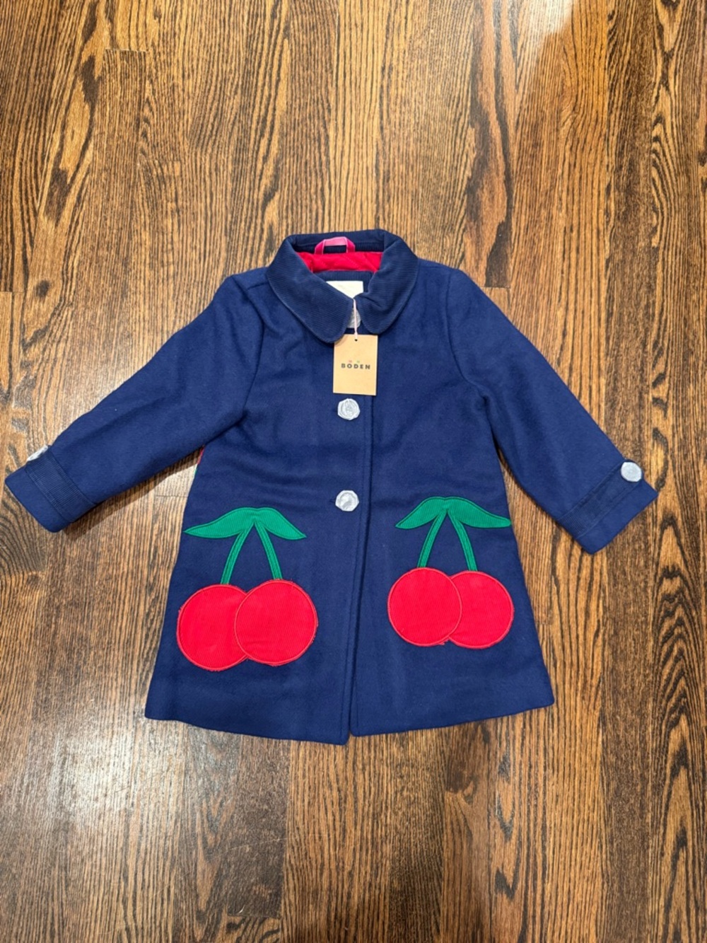 NWT! Mini Boden size 2-3Y Wow Smart Coat